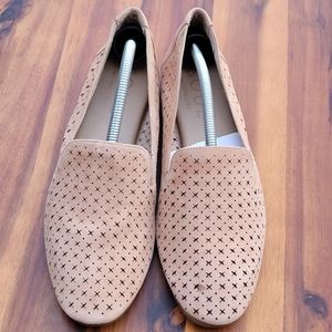 Soul Naturalizer Perforated Suede Slip On Loafers Sz 7.5